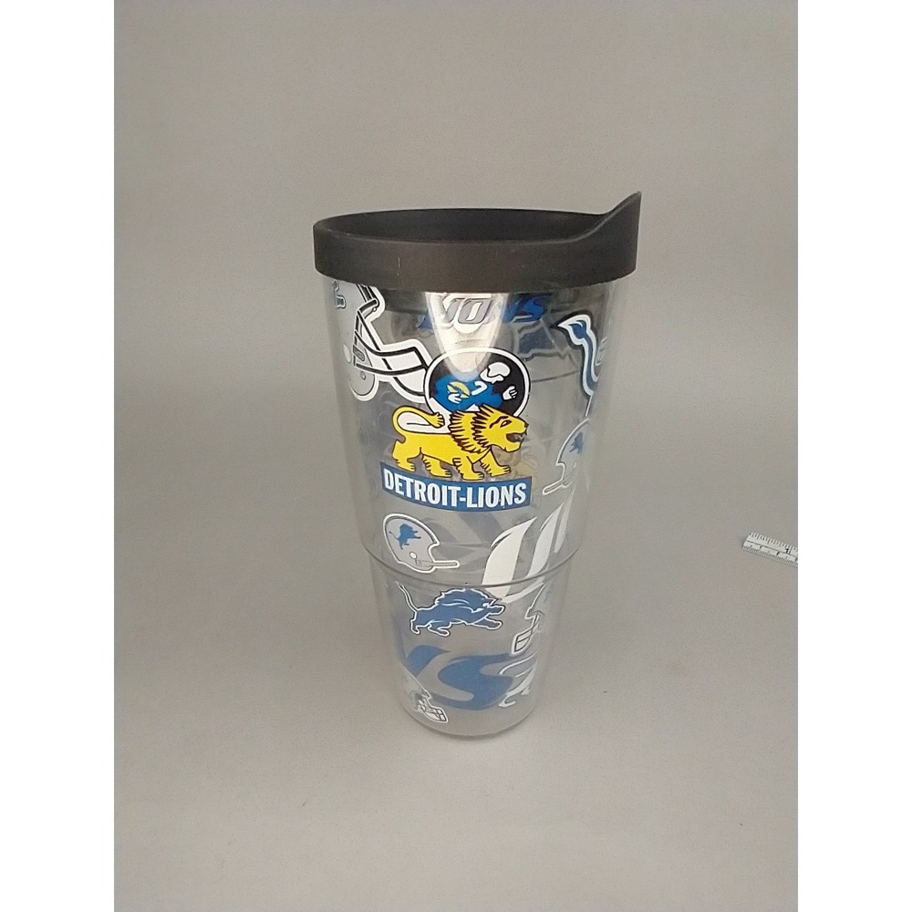 NFL Retro Logo Detroit Lions Tervis 24 oz Tumbler with Lid - Picture 2 of 8